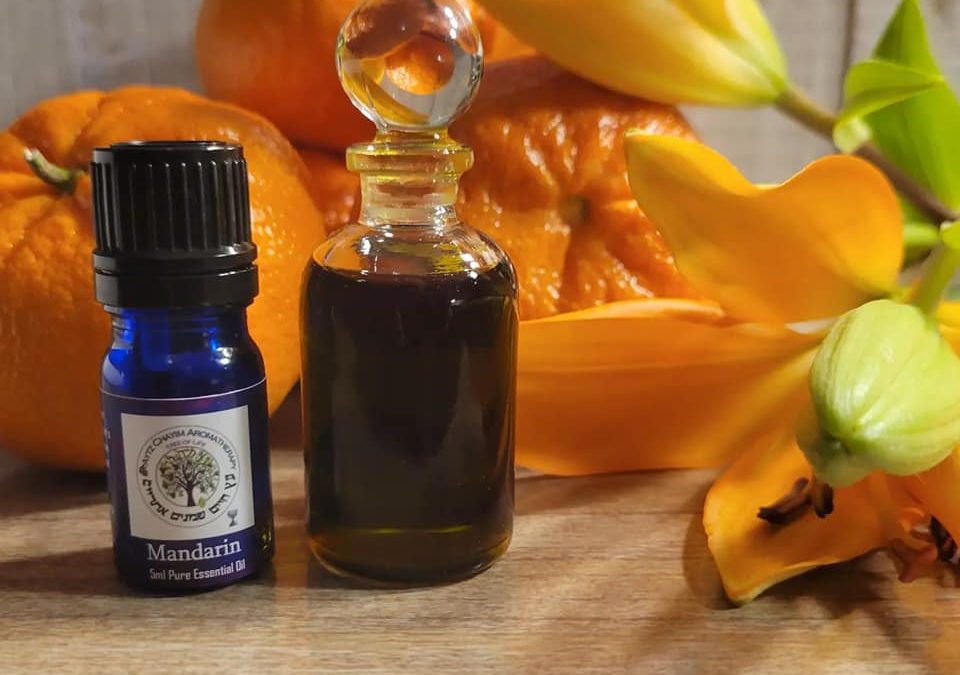 Mandarin Absolute High Quality Essential Oil 5ml Organic From ISRAEL