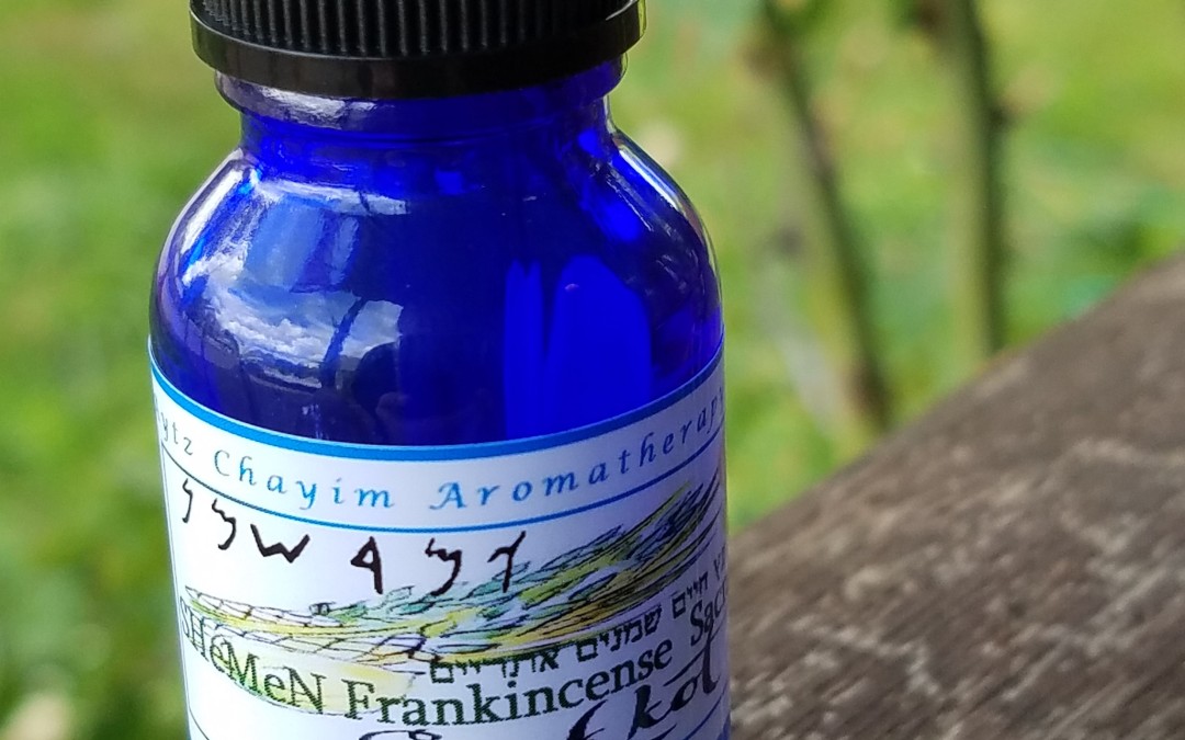 Holiday Sukkot or Shavuot Ancient Shemen Resin Infusion 15 ml