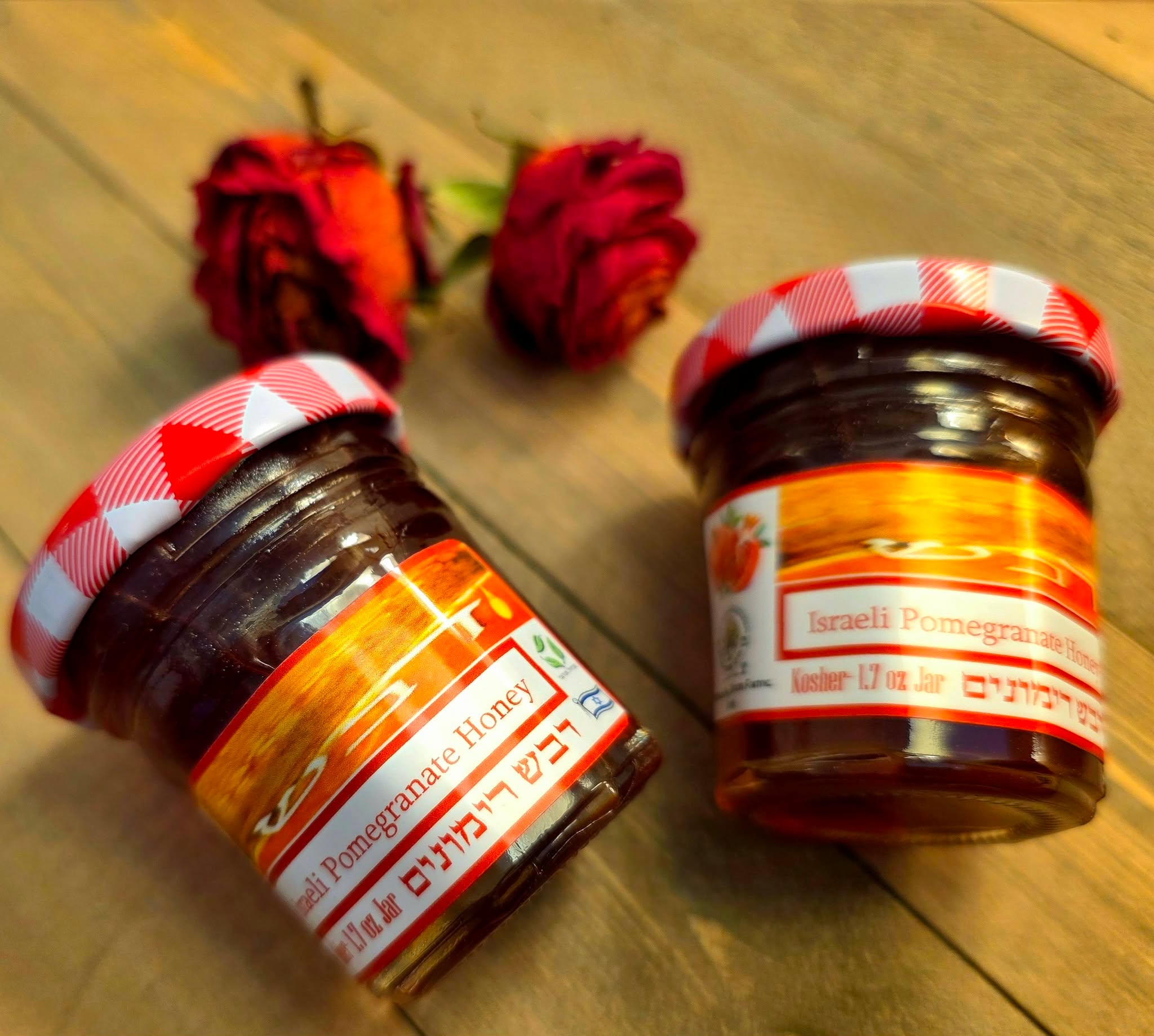 Pomegranate Honey From Holy Land of Israel 1.7oz Jar - Image 11