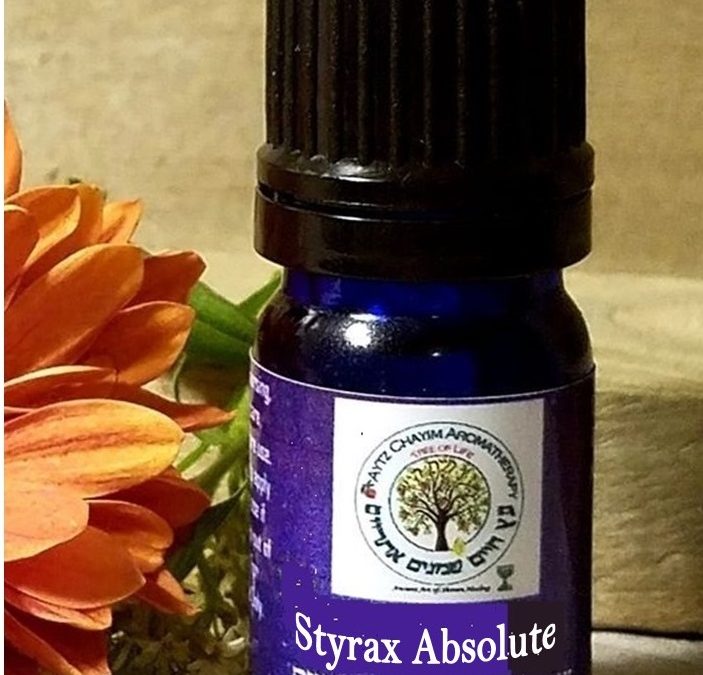 Styrax Absolute Essential oil (Styrax benzoin) 5ml From Yemen Socotra. A Biblical Oil – Very RARE