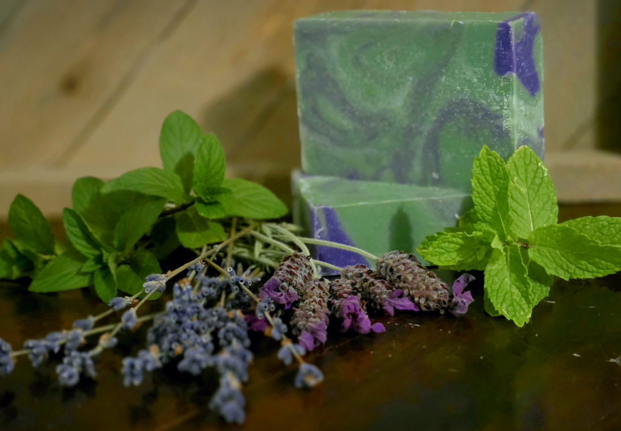Lavender Biblical Mint Body Soap 3.5oz ISRAEL