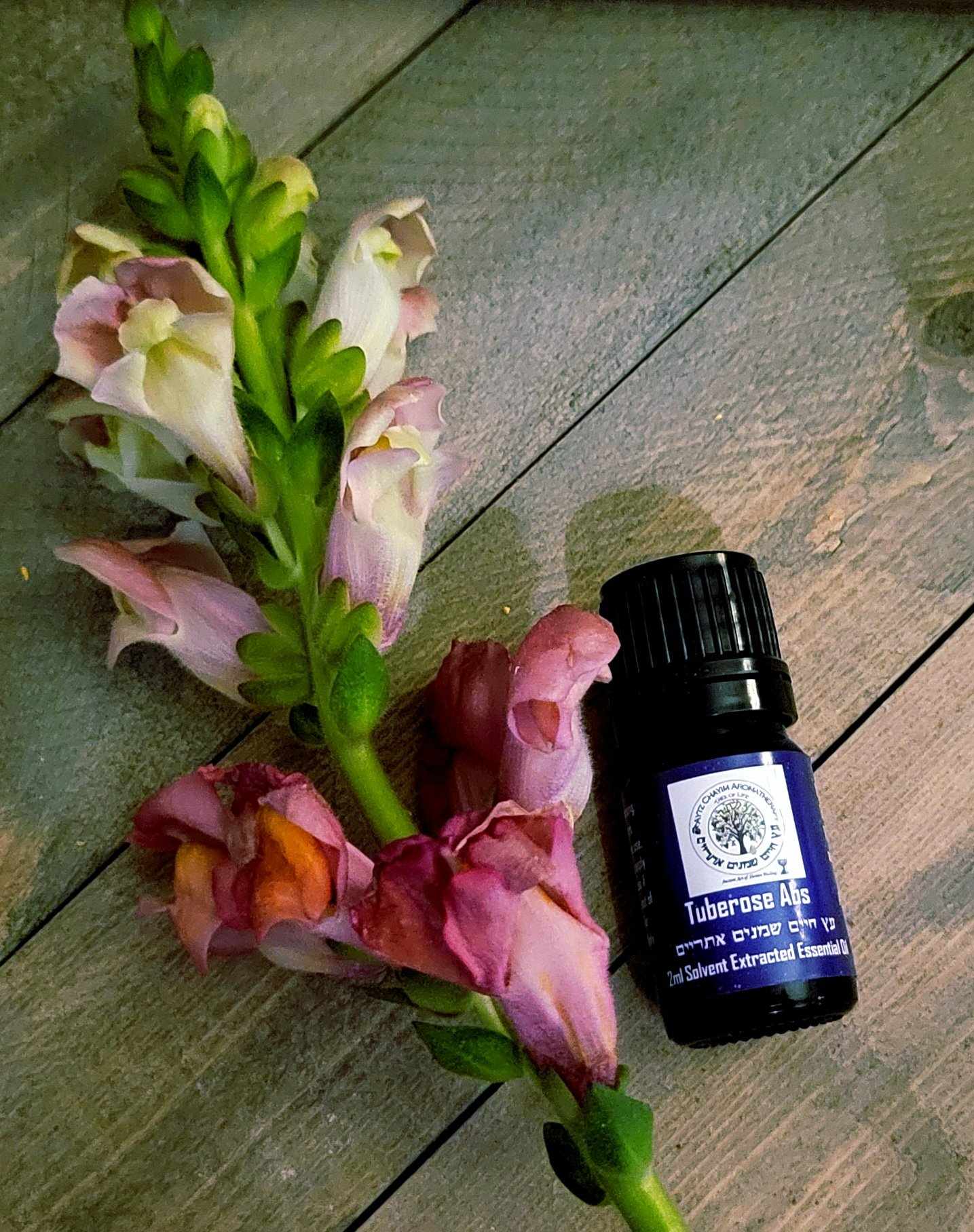 Tuberose Absolute Essential Oil 2ml-טוברוז ISRAEL