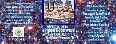 Virginian Cedarwood High Quality Essential Oil 5ml Each Trio Set (Juniperus virginiana) Artisan Distilled - Image 6