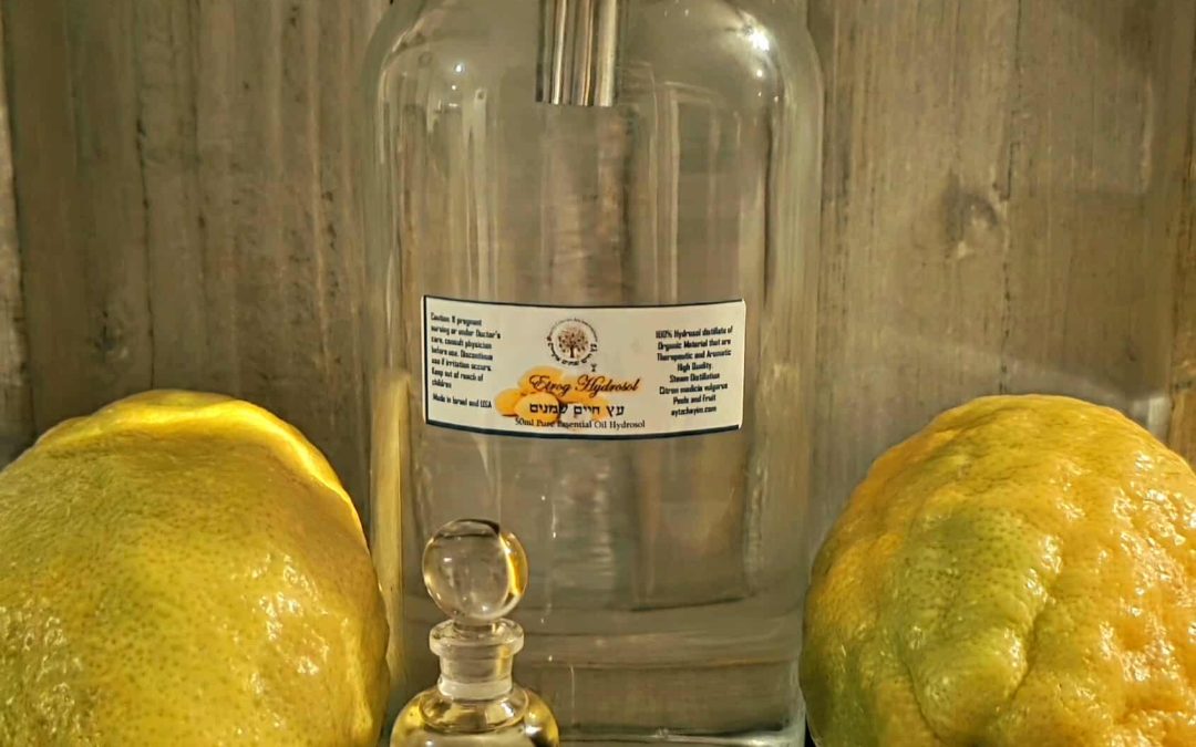 True Etrog Citron From Israel אתרוג Hydrosol 50ml Extremely Rare Rare
