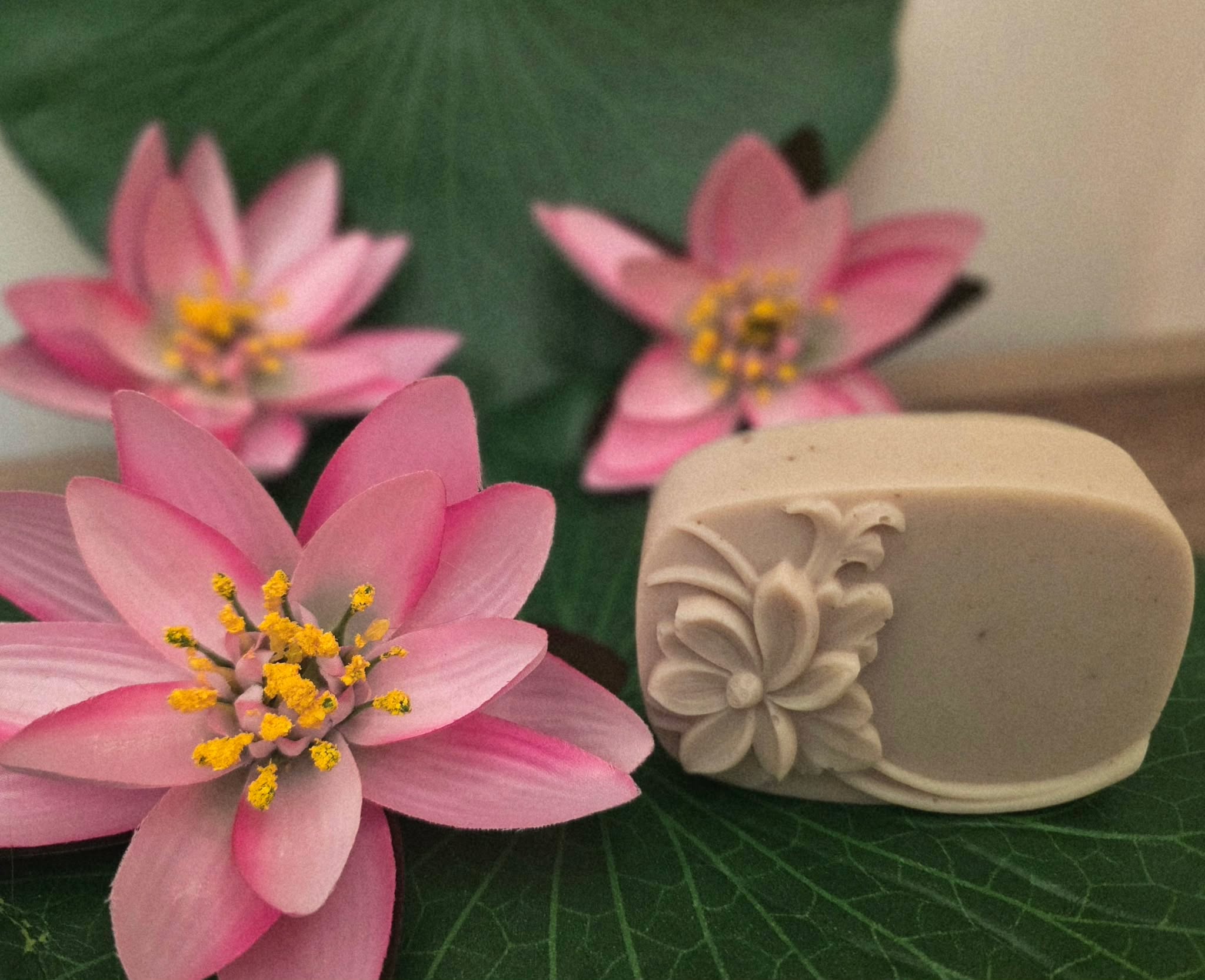 Lotus Face and Body Soap Bar 4 oz From Israel - Image 3