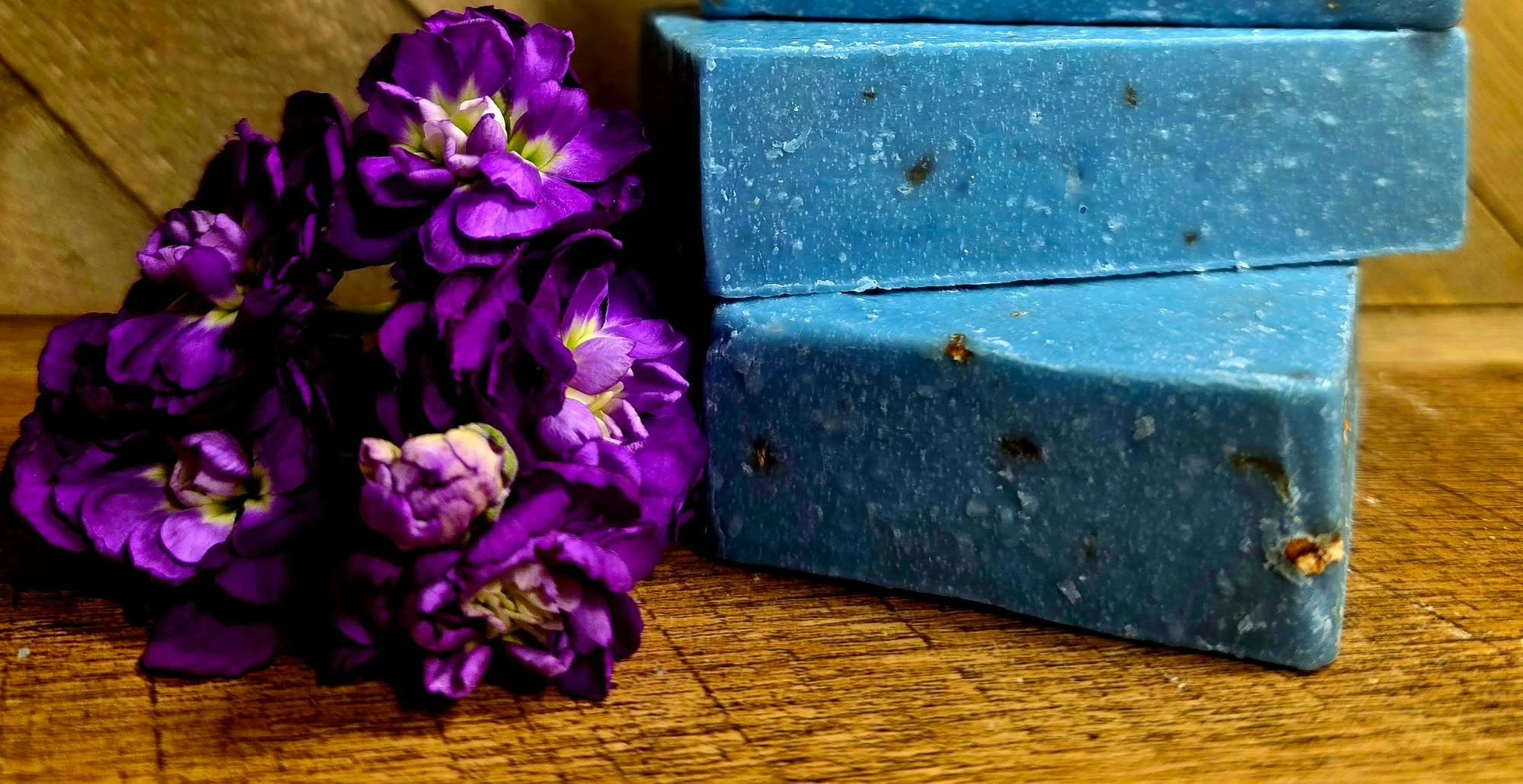 Blue Berry Muffin Body Soap 4 oz Bar Made in Israel - Image 4